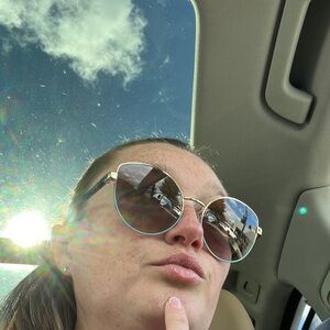 Tiffany & Co. Black and Gold Sunglasses